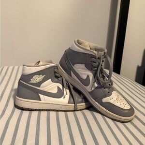 Woman’s Nike Air Jordan 1 Mid “Stealth”